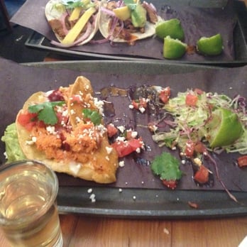 Playa Cabana - The messy and greasy "buñuelo" stuffed with lobster I wrote about. And the digestive (Herradura shot) - Mexican Near Me - Toronto, Ontario Playa Cabana - The messy and greasy "buñuelo" stuffed with lobster I wrote about. And the digestive (Herradura shot) - Mexican Near Me - Toronto, Ontario