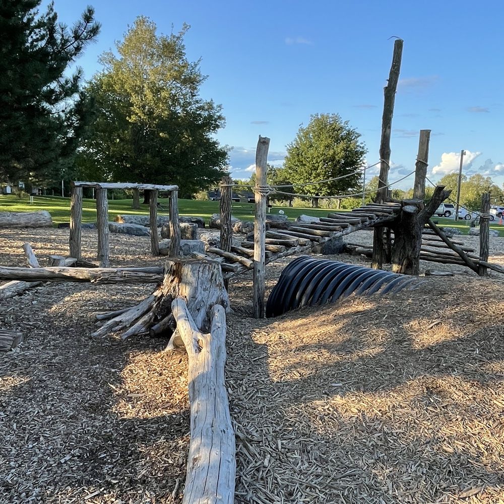 Northampton Park - Another view of the fun obstacle course they have set up to explore. - Parks Near Me - Spencerport, New York Northampton Park - Another view of the fun obstacle course they have set up to explore. - Parks Near Me - Spencerport, New York