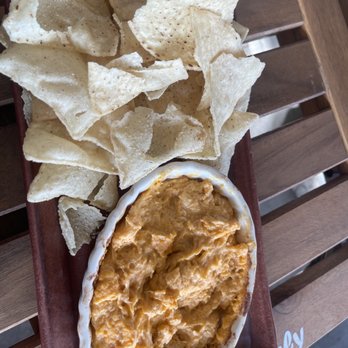 Drop Zone Brewery - Buffalo chicken dip - Breweries Near Me - Winthrop, Massachusetts
