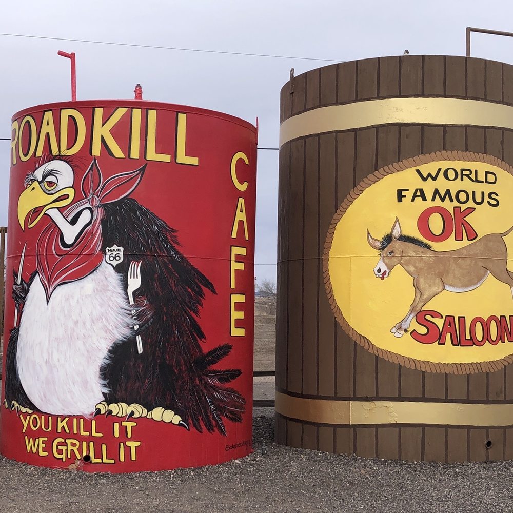 The Roadkill Cafe - Outside of Roadkill Cafe - American Near Me - Seligman, Arizona The Roadkill Cafe - Outside of Roadkill Cafe - American Near Me - Seligman, Arizona