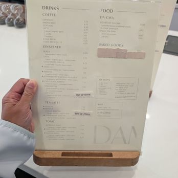 DAMO - Menu - Coffee & Tea Near Me - Los Angeles, California DAMO - Menu - Coffee & Tea Near Me - Los Angeles, California