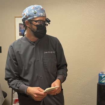 Organ Mountain Dental - Dr. Wolf in exam room - General Dentistry Near Me - Las Cruces, New Mexico Organ Mountain Dental - Dr. Wolf in exam room - General Dentistry Near Me - Las Cruces, New Mexico