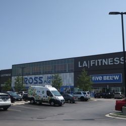 A busy strip mall location.