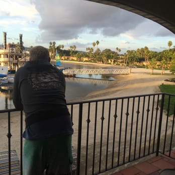 Bahia Resort Hotel - Private beach view - San Diego, CA