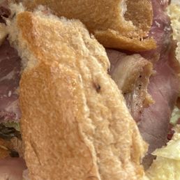 Hair on bread