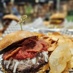 Kudos Taproom & Fieldhouse - House-Made Pizza Burger