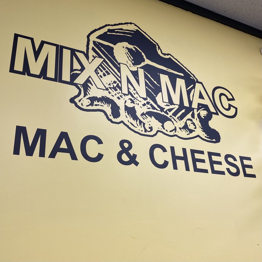 Mix N Mac - Mix N Mac logo on the wall - Gluten-Free Near Me - Middletown, New York Mix N Mac - Mix N Mac logo on the wall - Gluten-Free Near Me - Middletown, New York