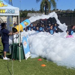 Foamy Fun - Foam Run at a local Elementary School