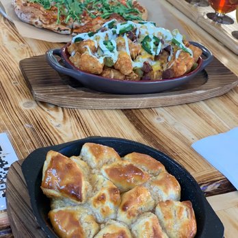 Cabin Creek Brewing - Freshly baked pull apart biscuit - Breweries Near Me - Georgetown, Colorado Cabin Creek Brewing - Freshly baked pull apart biscuit - Breweries Near Me - Georgetown, Colorado