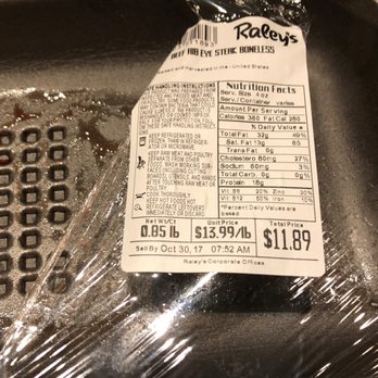 Raley's - Proof the steaks came from Raleys - Grocery Near Me - Sacramento, California Raley's - Proof the steaks came from Raleys - Grocery Near Me - Sacramento, California