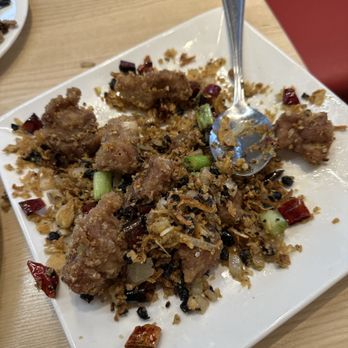 Tasty Spot Cafe - Pork fried with garlic - Chinese Near Me - Irvine, California Tasty Spot Cafe - Pork fried with garlic - Chinese Near Me - Irvine, California
