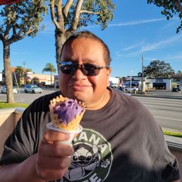 Ube ice cream Ube ice cream