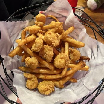 Flamingo A Go Go - Kids shrimp and fries - New American Near Me - New Orleans, Louisiana Flamingo A Go Go - Kids shrimp and fries - New American Near Me - New Orleans, Louisiana