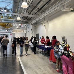 Northland Workforce Training Center - A shot of the hallway where most of the vendors set up