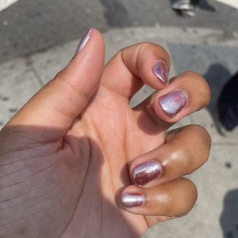Bling Nail Spa - Chrome mani - Nail Salons Near Me - New York, New York