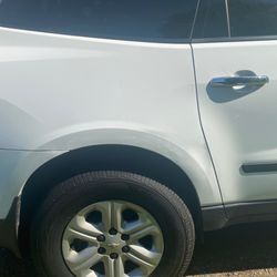 Wheaton Body Shop - After- Removed almost all of the scruff to reveal the true minimal damage. All I really gotta do is get the touch up paint.
