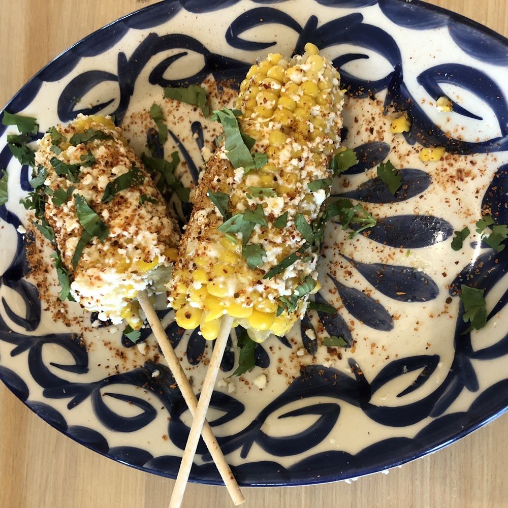Ambriza - Complimentary elote - Mexican Near Me - Katy, Texas