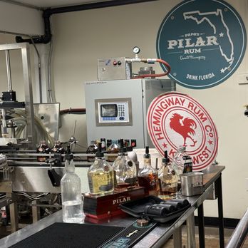 Hemingway Distillery - Bottling and tasting room. - Distilleries Near Me - Key West, Florida Hemingway Distillery - Bottling and tasting room. - Distilleries Near Me - Key West, Florida