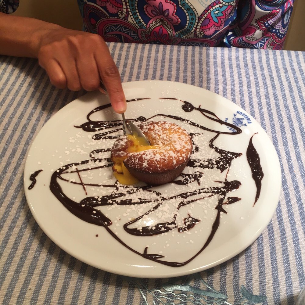 Da Benito e Gilberto al Falco - White Chocolate Soufflé was exceptional - Seafood Near Me - Rome, RM