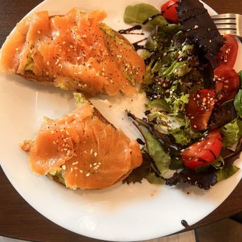 Cafe Sol - Salmon avocado toast, delicious and extremely fair pricing! - Cafes Near Me - Auburn, Washington Cafe Sol - Salmon avocado toast, delicious and extremely fair pricing! - Cafes Near Me - Auburn, Washington