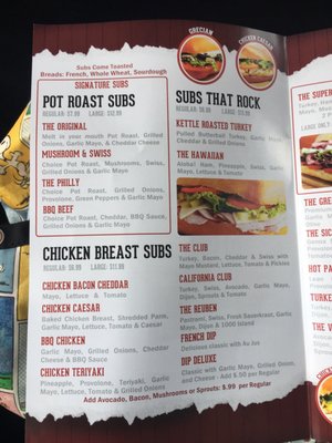 Menu photo 3 Red Rock Subs Everett, WA Menu photo 3 Red Rock Subs Everett, WA