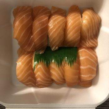 Sushi N Go - Salmon nigiri - Sushi Bars Near Me - Norwalk, California Sushi N Go - Salmon nigiri - Sushi Bars Near Me - Norwalk, California