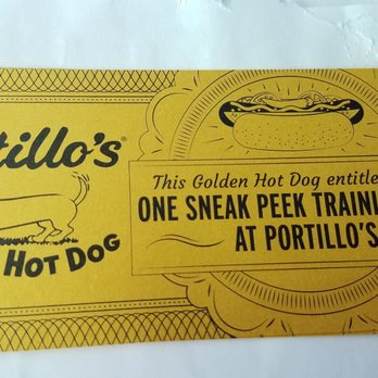 Portillo's Avon - Golden ticket!! It was so good.. Going back the 2nd time still good - Salad Near Me - Avon, Indiana Portillo's Avon - Golden ticket!! It was so good.. Going back the 2nd time still good - Salad Near Me - Avon, Indiana