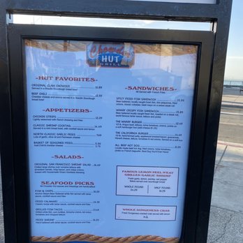 Chowder Hut - Menu - Seafood Near Me - San Francisco, California
