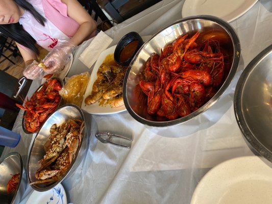 Crawfish & Noodles by null