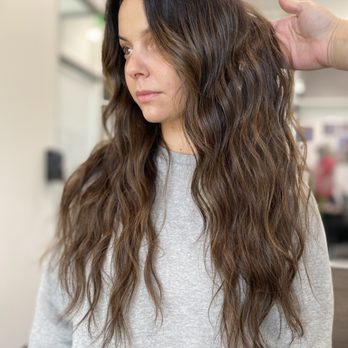 Whitney Carlon Creates - Expensive brunette and 1 row of Invisible Bead Extensions - Hair Stylists Near Me - Burbank, California Whitney Carlon Creates - Expensive brunette and 1 row of Invisible Bead Extensions - Hair Stylists Near Me - Burbank, California