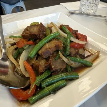 Million Thai Restaurant - Basil Pork belly - Thai Near Me - Fairfield, California
