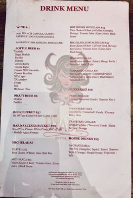 Menu photo 5 La Gran Diabla Salinas, CA