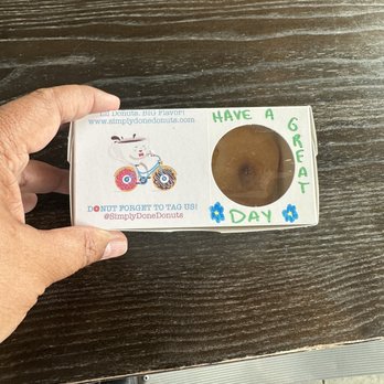 Simply Done Donuts - Love the little note. Nice touch - Food Trucks Near Me - Dunwoody, Georgia Simply Done Donuts - Love the little note. Nice touch - Food Trucks Near Me - Dunwoody, Georgia