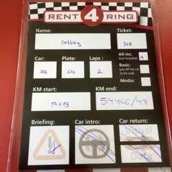Rent4ring - Track Pass