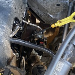 Gurley Motor - The oil stick was sticking out the whole time