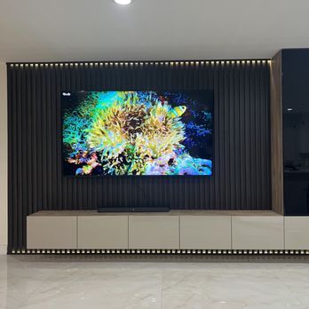 Ellipse Decor - TV Wall - Patio Coverings Near Me - Los Angeles, California