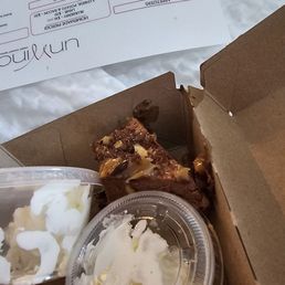 Walnut brownie thing