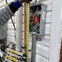 Dexworks Repairs and Handyman Services - Making sure my Measurements is what's Required by Code. 
Work done by Dexworks...