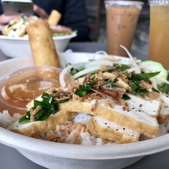 East Borough - Tofu Rice Bowl - Vietnamese Near Me - Costa Mesa, California