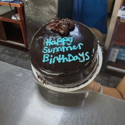 The best chocolate mouse cake! Sooo good I could've eaten the whole thing myself. The best chocolate mouse cake! Sooo good I could've eaten the whole thing myself.
