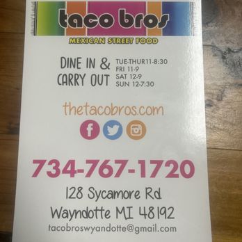 Taco Bros - Mexican Near Me - Wyandotte, Michigan Taco Bros - Mexican Near Me - Wyandotte, Michigan