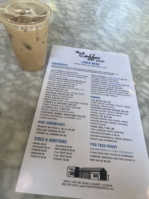 Menu photo 2 The Coffee Shop Gilbert, AZ Menu photo 2 The Coffee Shop Gilbert, AZ