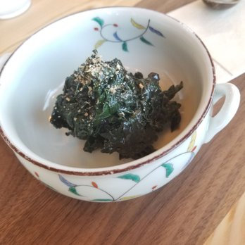 STEM Japanese Eatery - Kale gomae @ Stem - Japanese Near Me - Burnaby, British Columbia