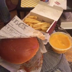Mythic Burger - Burger Et frites cheese