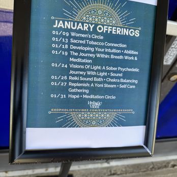 Holistic Vibez - Classes they offer - Spiritual Shop Near Me - Corona, California Holistic Vibez - Classes they offer - Spiritual Shop Near Me - Corona, California