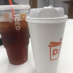 Dunkin' - Coffee and unsweetened ice Iced Tea