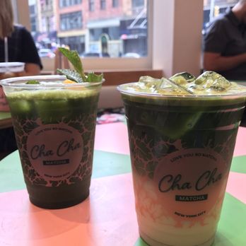 Cha Cha Matcha - Matcha Lemonade & limited time offering Matcha Banana - Coffee & Tea Near Me - New York, New York