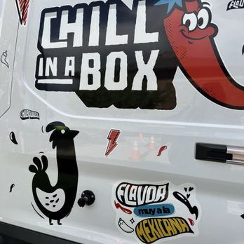 Chill in a Box - Side of truck - Food Trucks Near Me - Denver, Colorado