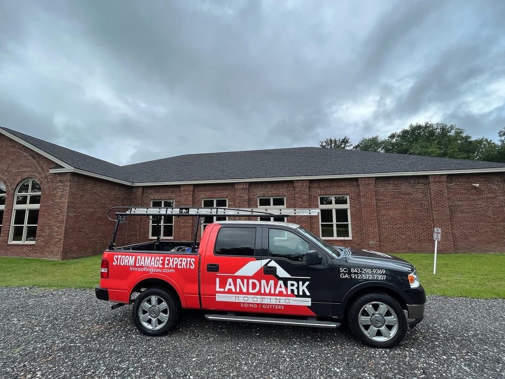Slide of Landmark Roofing