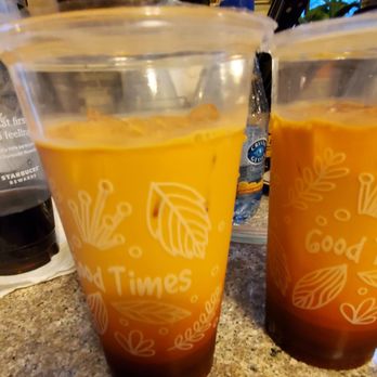 Pho Nation - Thai Iced Tea... not filled to the top - Vietnamese Near Me - San Francisco, California